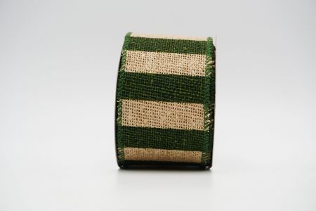 Striped Wired Ribbon_KF6792GC-3-127_Green